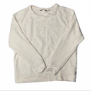 Athleta Women's Size M Cream Pullover Sweatshirt